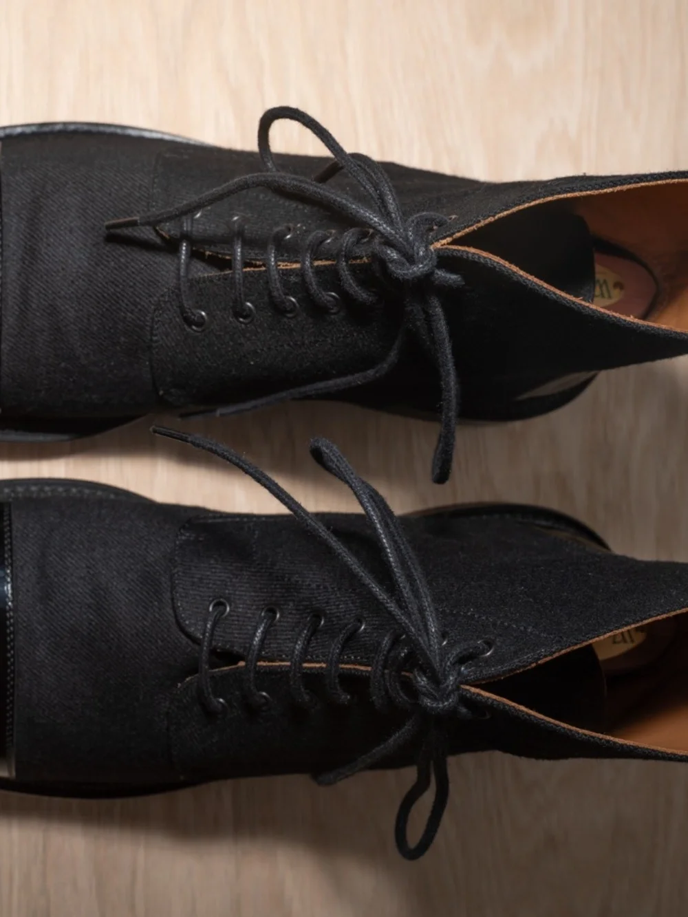 TAFT Jack Boot Tux Black Leather Cap Toe Dress Boots Men's Size 10
